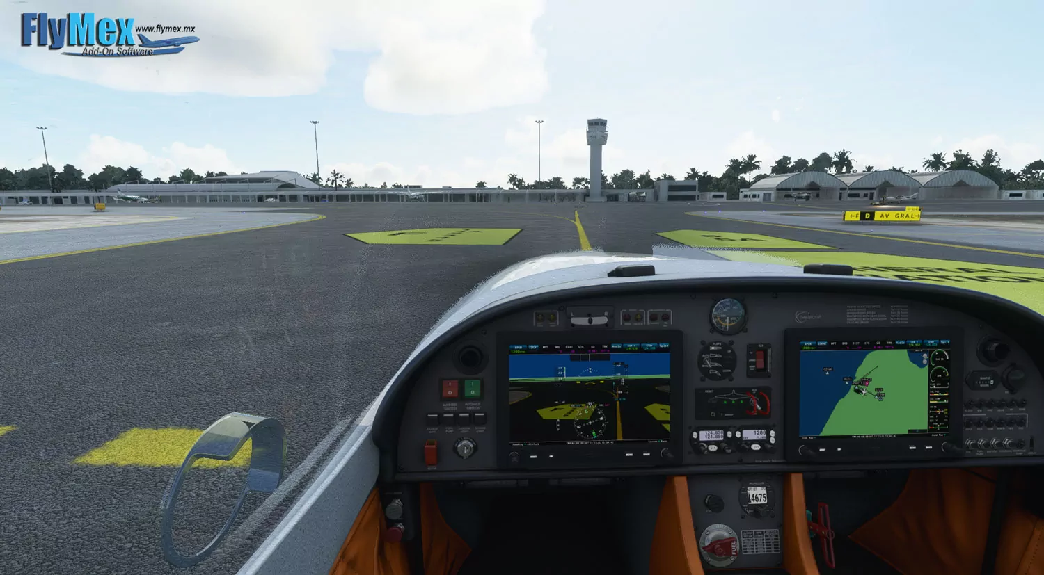 Аэропорт MMCZ ( Косумель, Мексика )