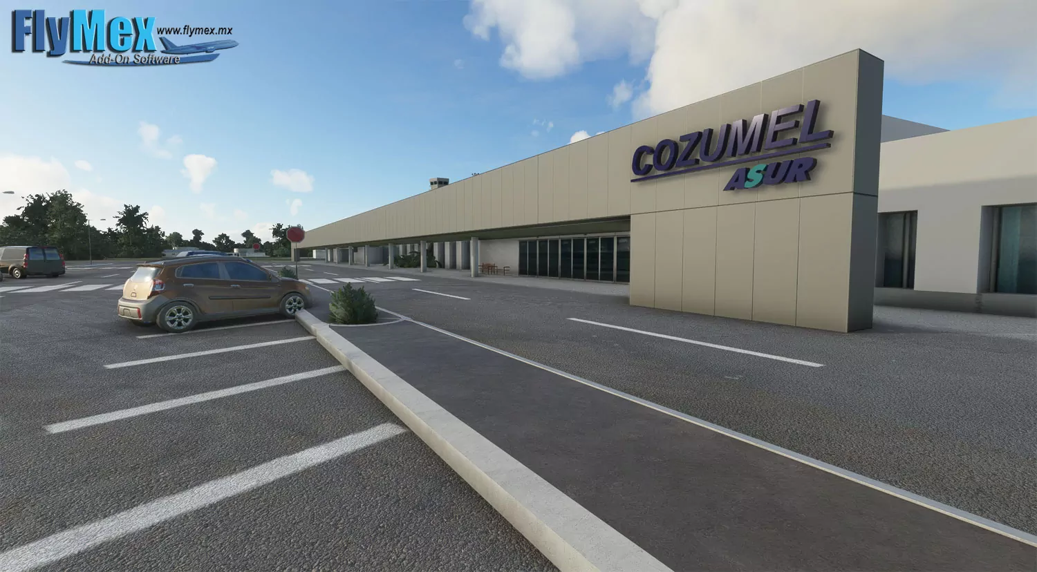 Аэропорт MMCZ ( Косумель, Мексика )