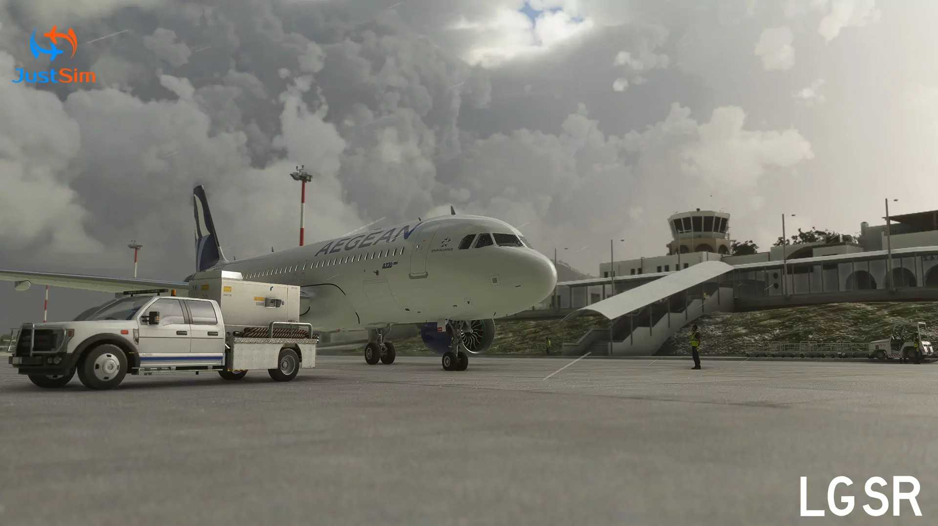 Аэропорт LGSR ( Санторини, Греция )