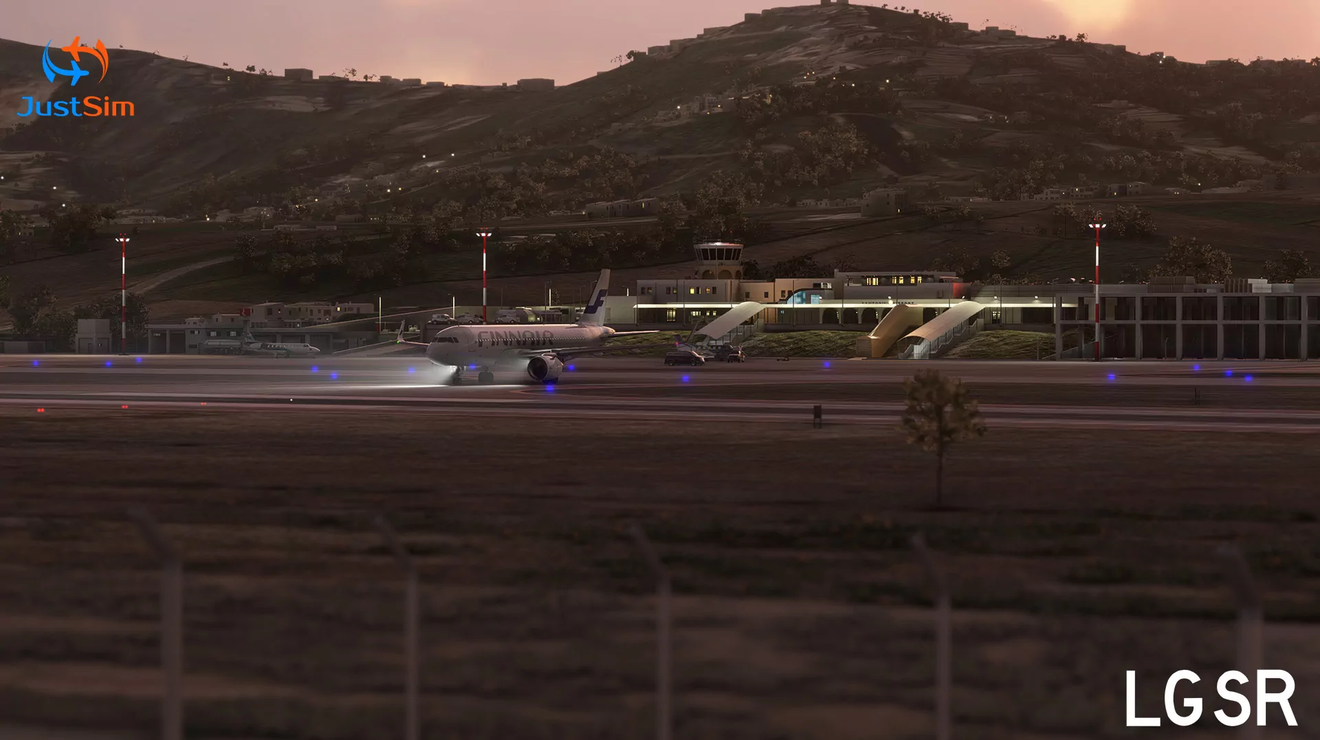 Аэропорт LGSR ( Санторини, Греция )