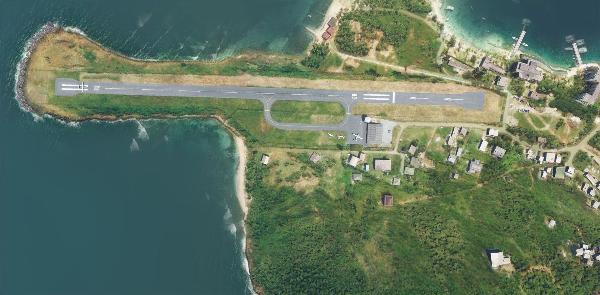 Аэропорт TVSU ( Клифтон, Сент-Винсент и Гренадины )