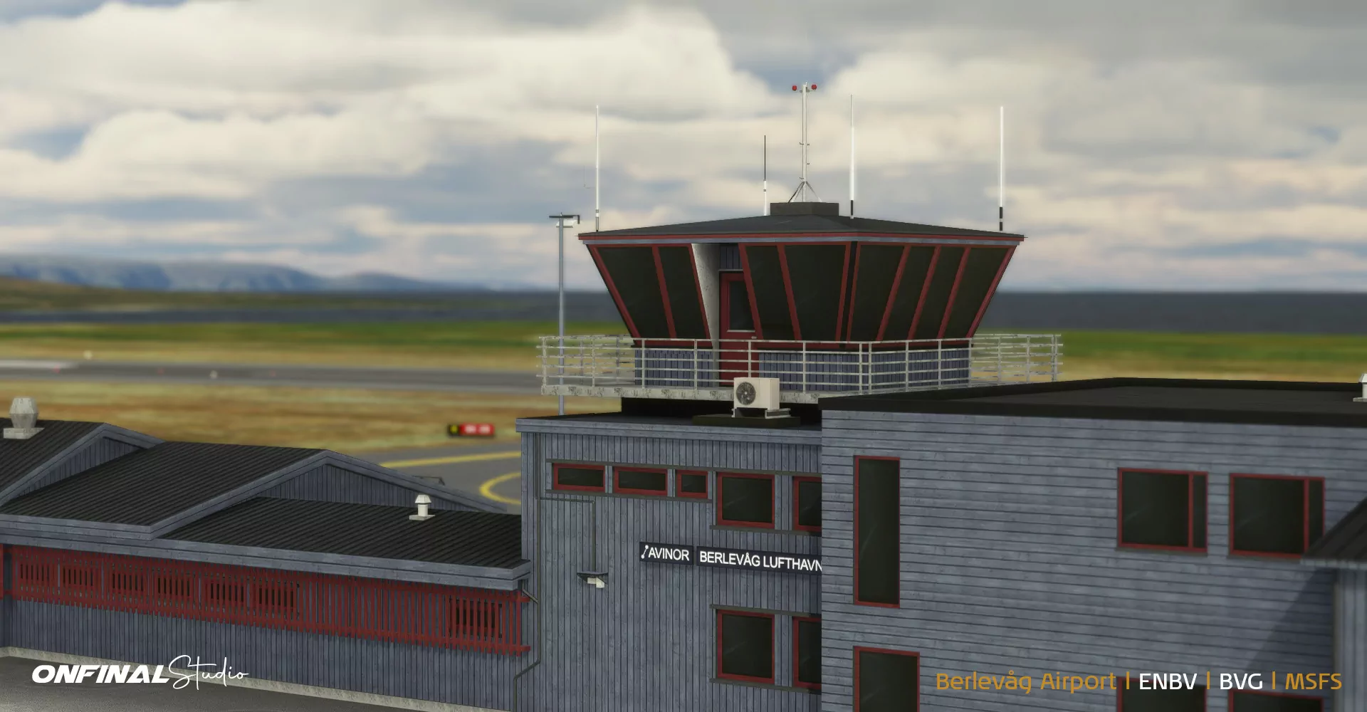 Аэропорт ENBV ( Берлевог, Норвегия )