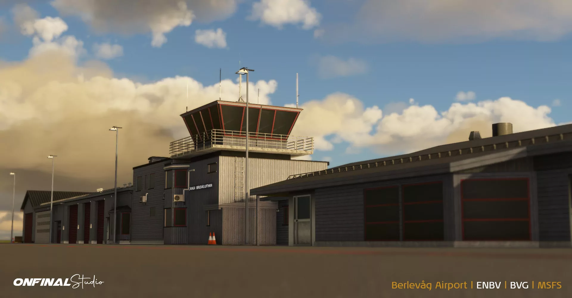 Аэропорт ENBV ( Берлевог, Норвегия )