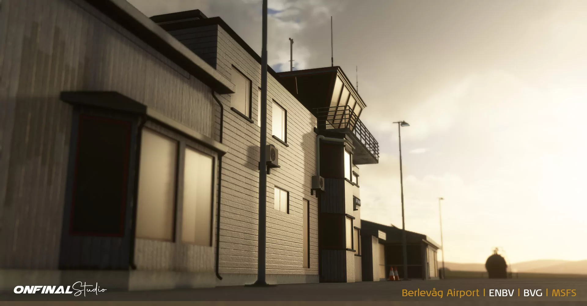 Аэропорт ENBV ( Берлевог, Норвегия )