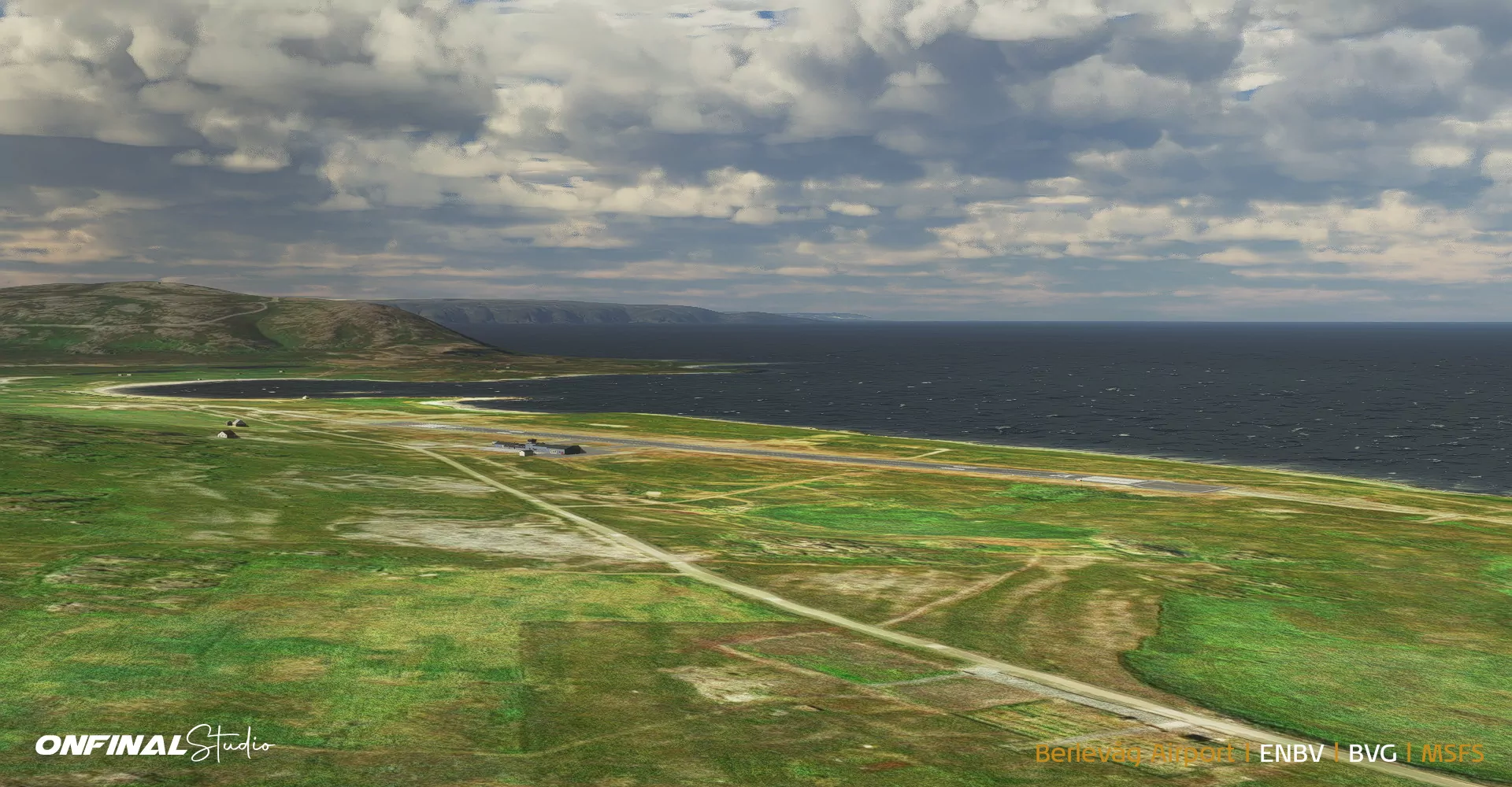 Аэропорт ENBV ( Берлевог, Норвегия )