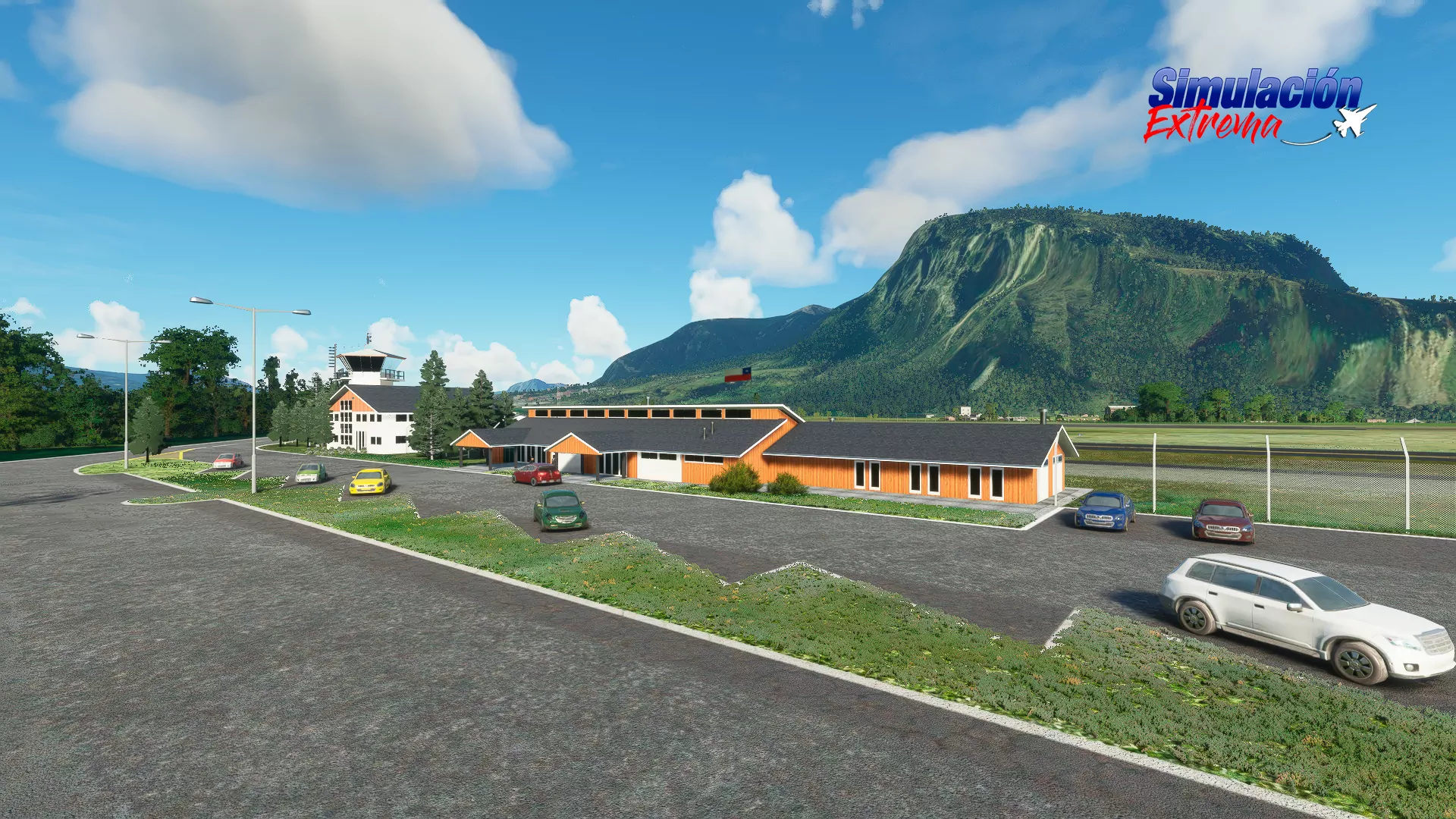 Аэропорт SCCY ( Койайке, Чили )