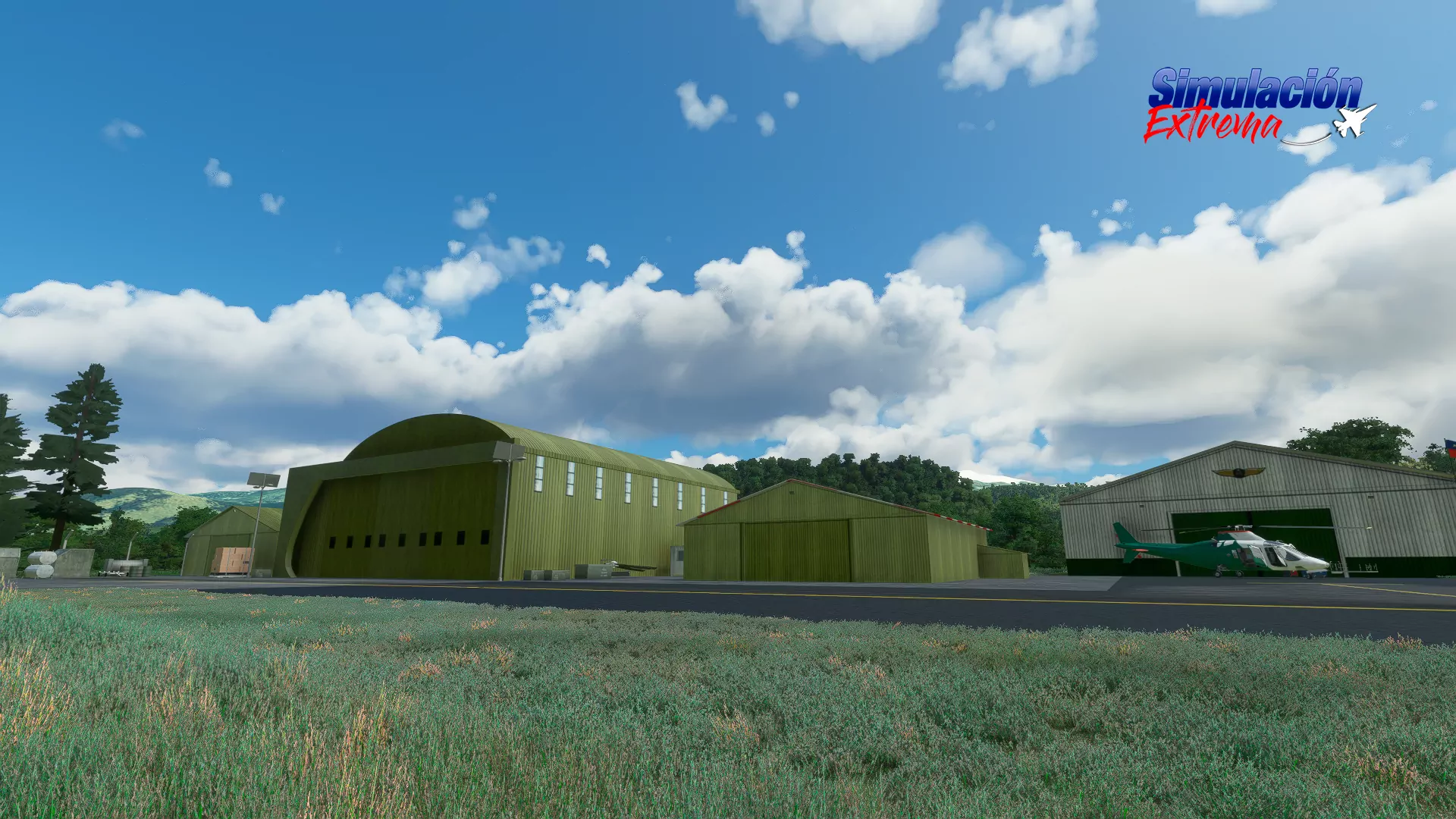 Аэропорт SCCY ( Койайке, Чили )