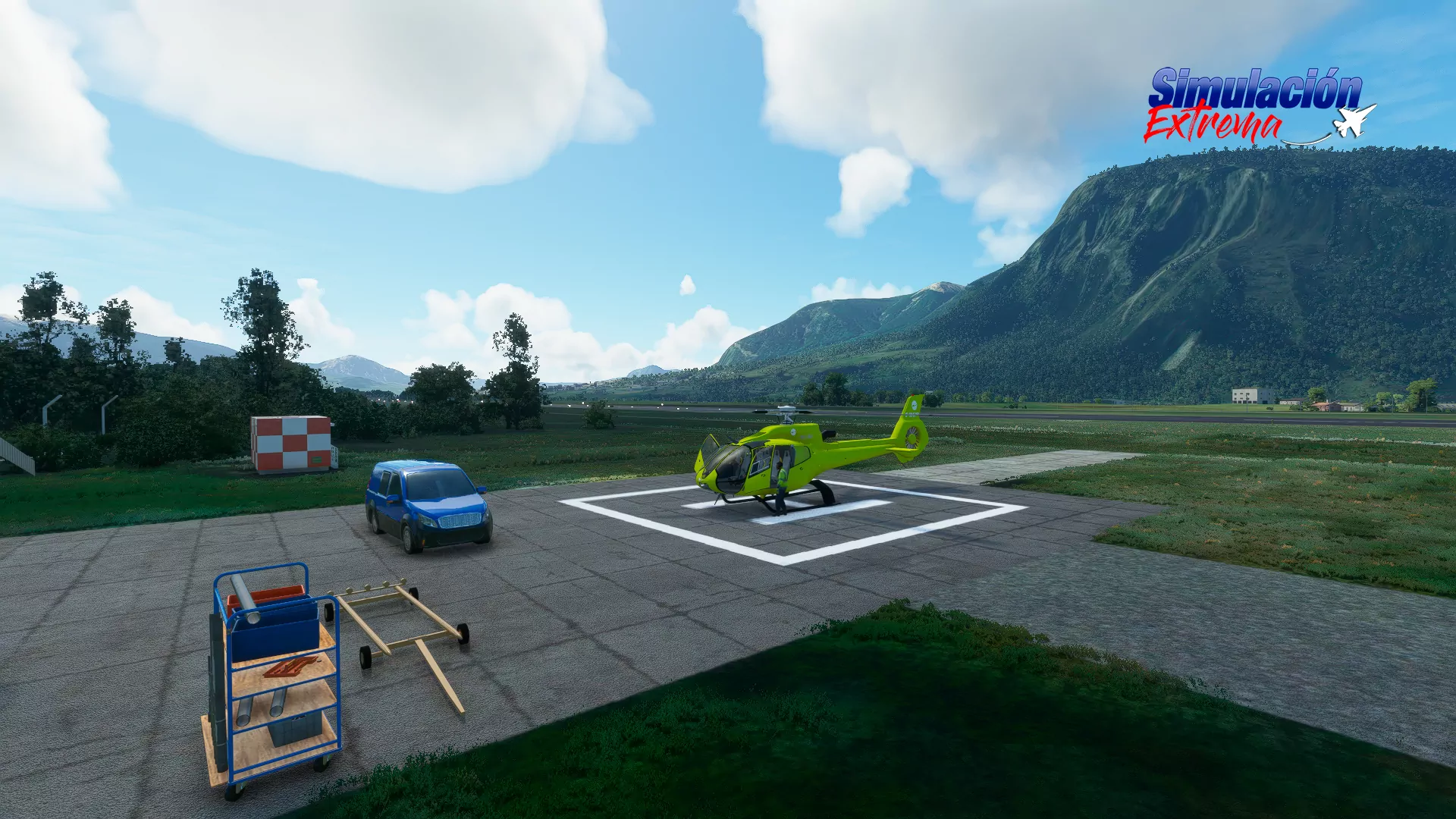 Аэропорт SCCY ( Койайке, Чили )