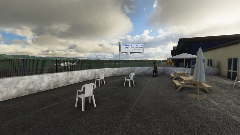 Аэропорт LIQL ( Лукка, Италия )