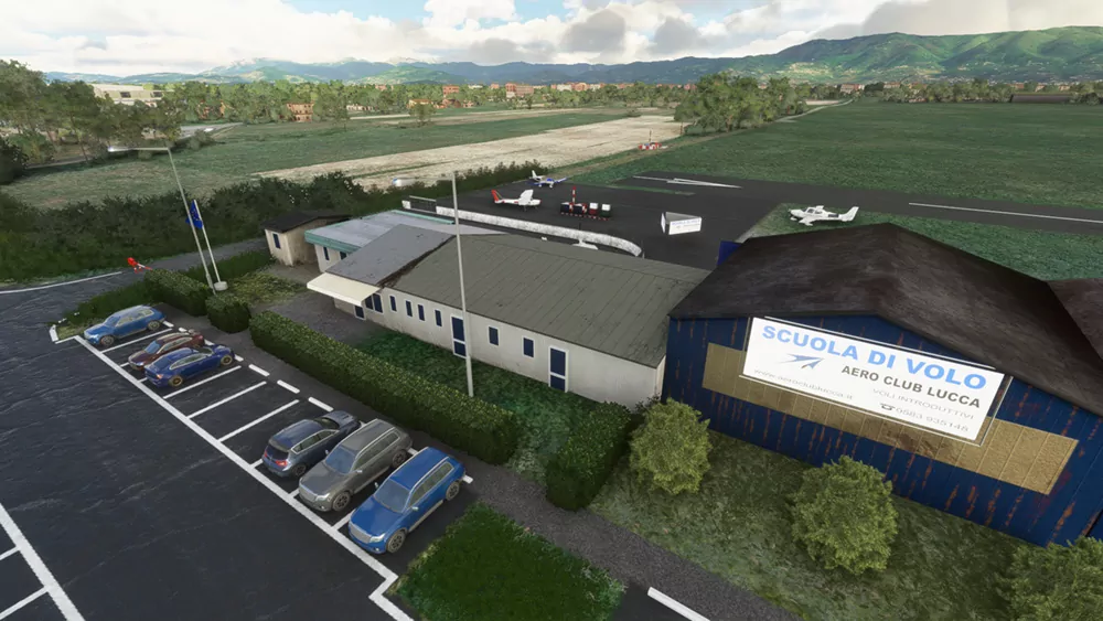 Аэропорт LIQL ( Лукка, Италия )