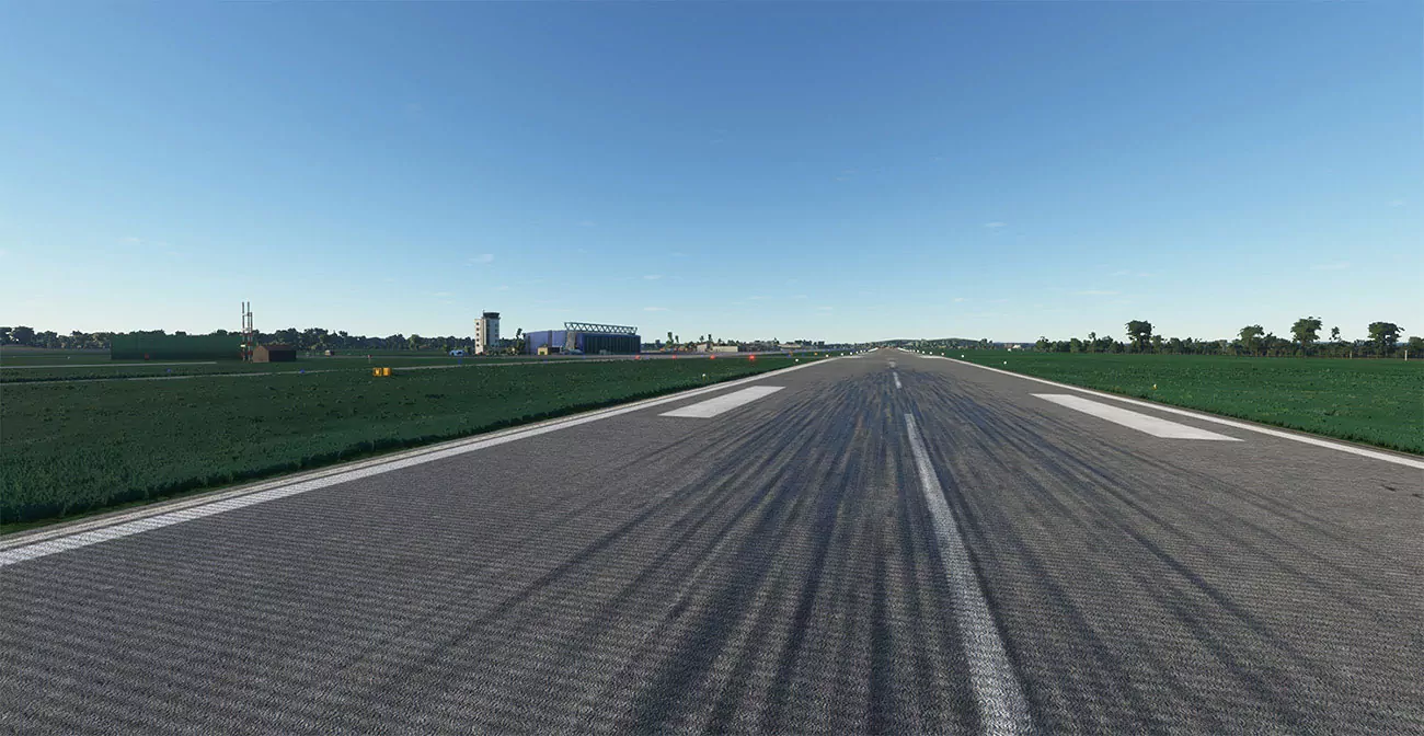 Аэропорт EDMA ( Аугсбург, Германия )