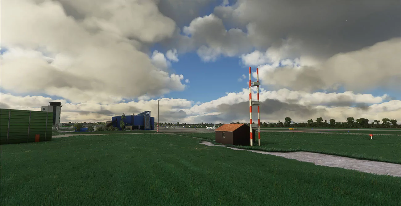 Аэропорт EDMA ( Аугсбург, Германия )