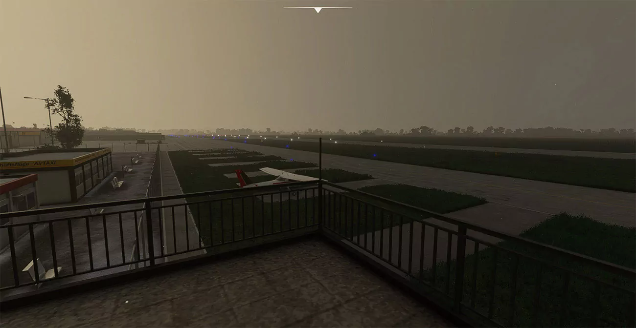 Аэропорт EDMA ( Аугсбург, Германия )