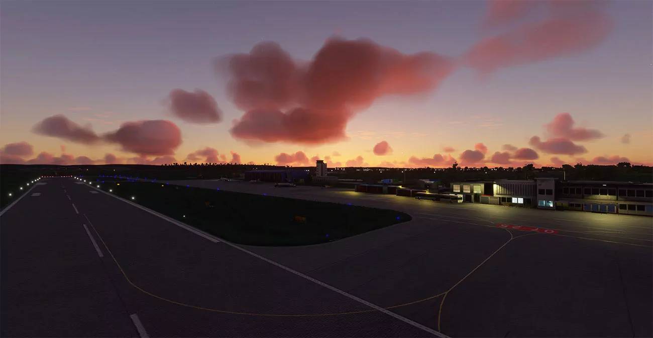 Аэропорт EDMA ( Аугсбург, Германия )