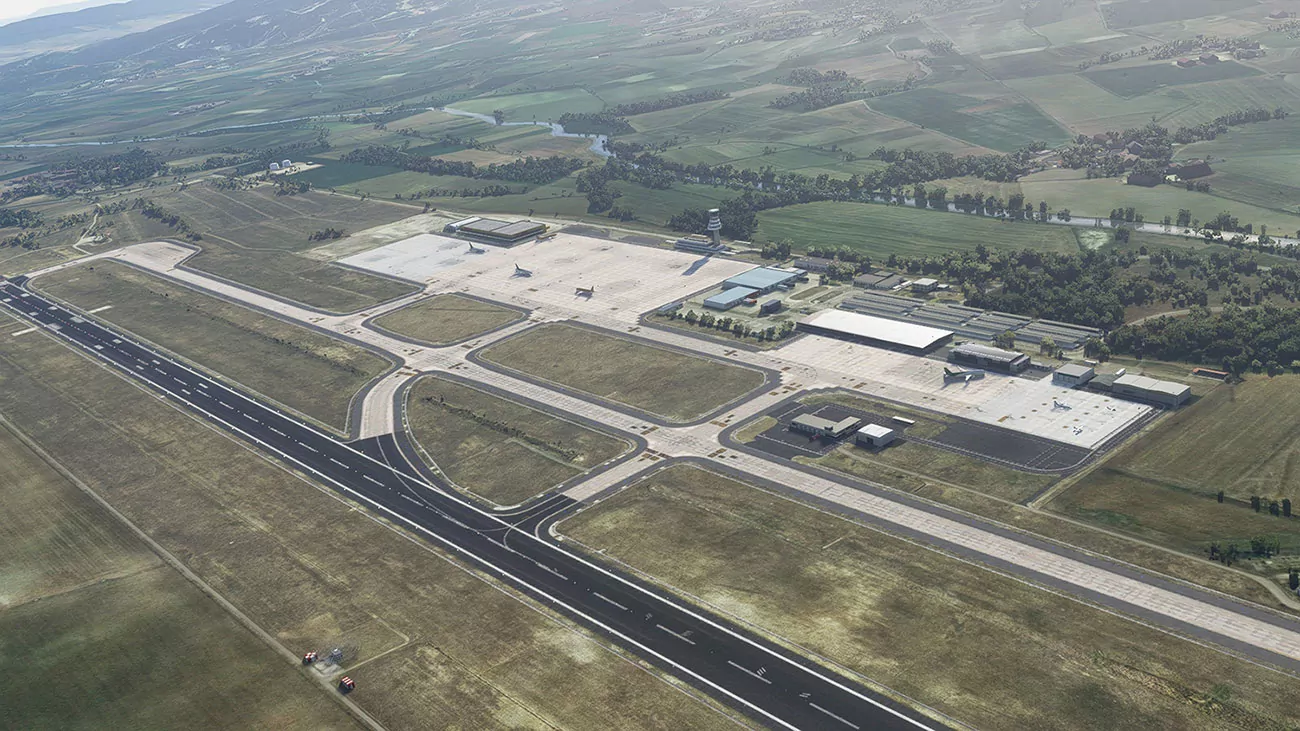 Аэропорт LEVT ( Витория, Испания )