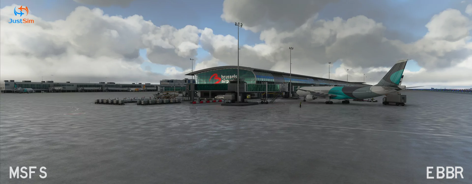 Аэропорт EBBR ( Брюссель, Бельгия )