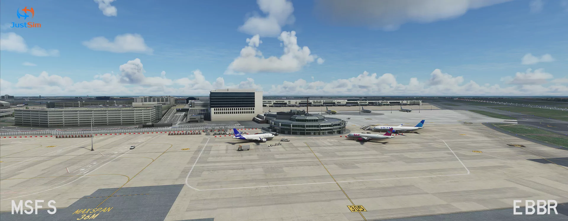 Аэропорт EBBR ( Брюссель, Бельгия )