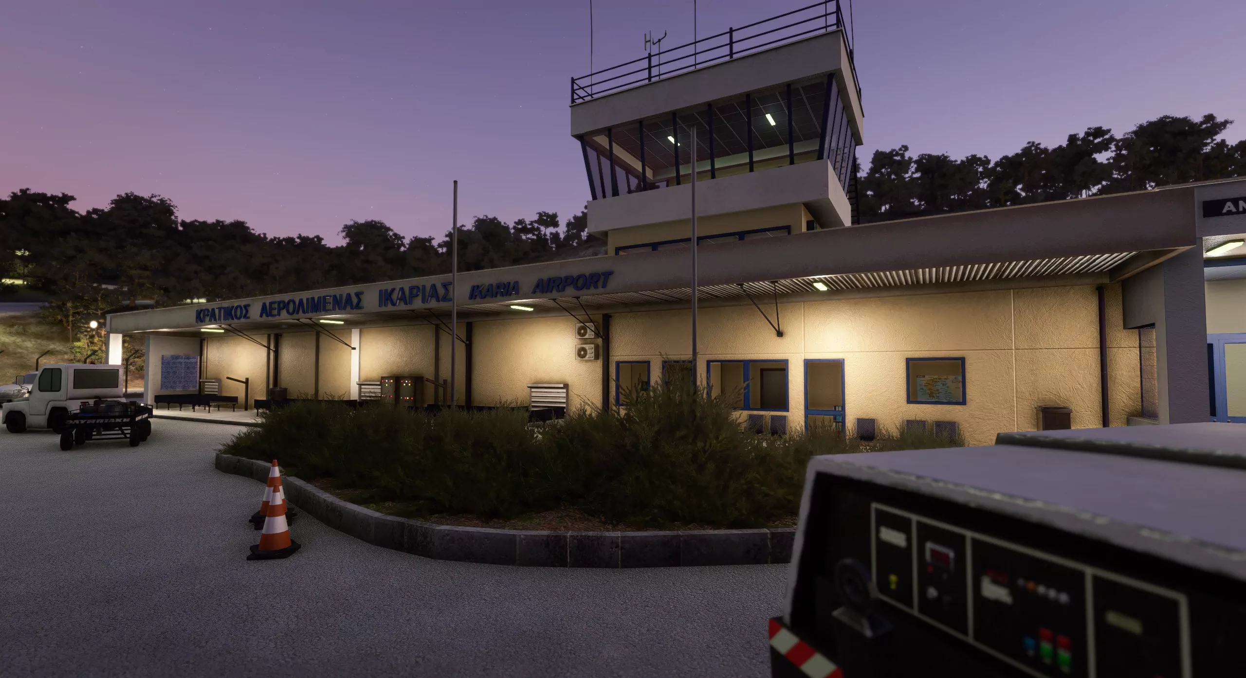 Аэропорт LGIK ( Икария, Греция )