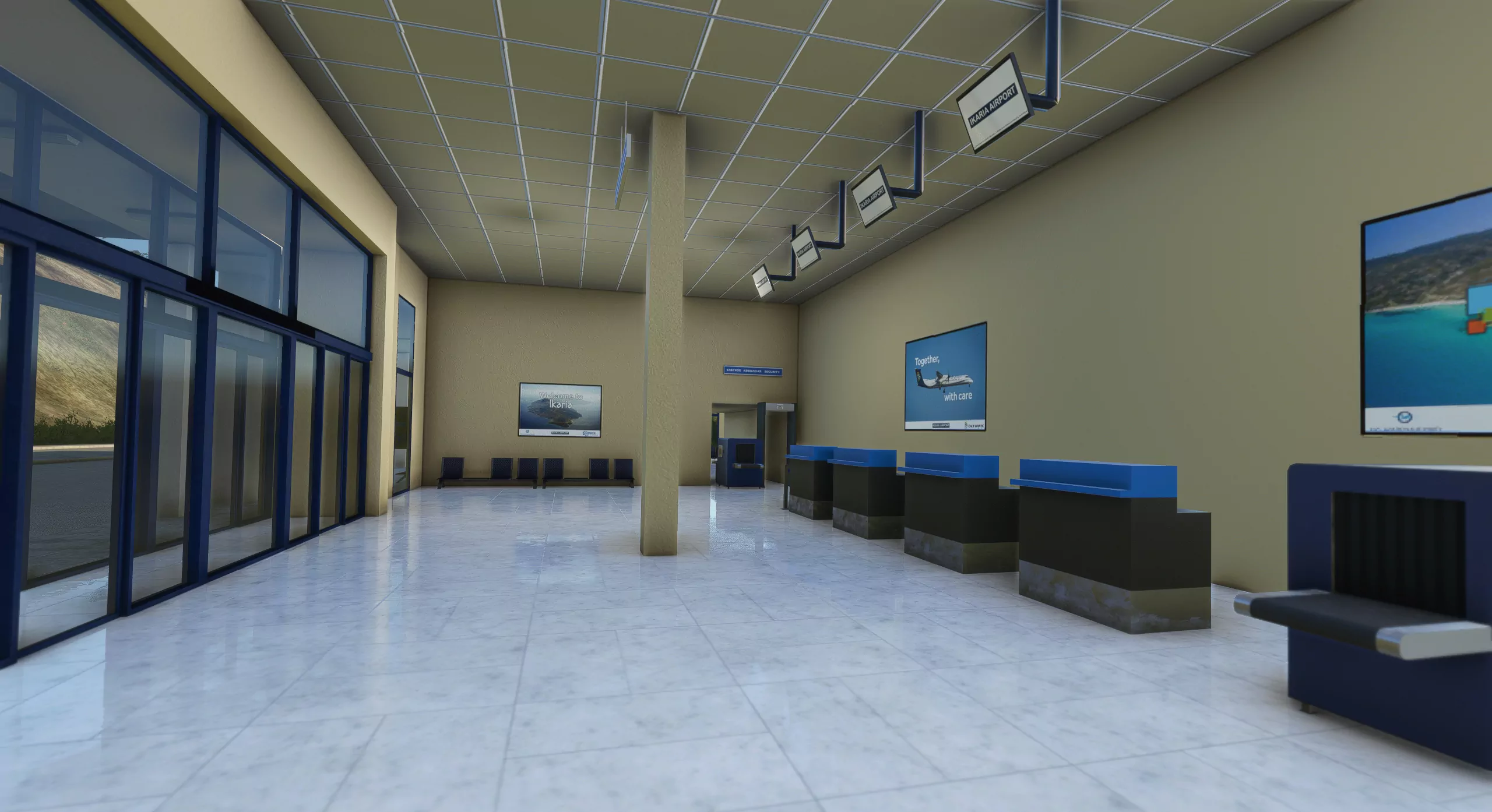 Аэропорт LGIK ( Икария, Греция )