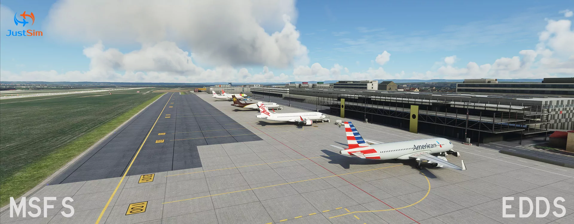 Аэропорт EDDS ( Штутгарт, Германия )