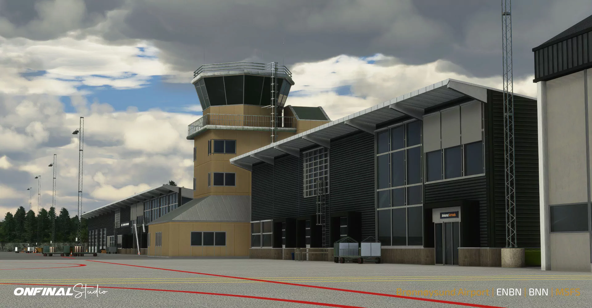 Аэропорт ENBN ( Брённёйсунд, Норвегия )