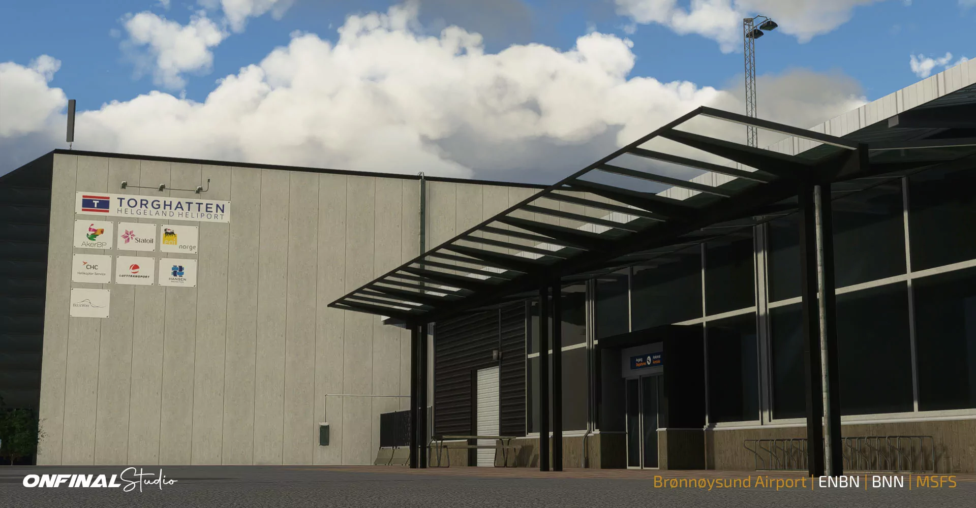 Аэропорт ENBN ( Брённёйсунд, Норвегия )