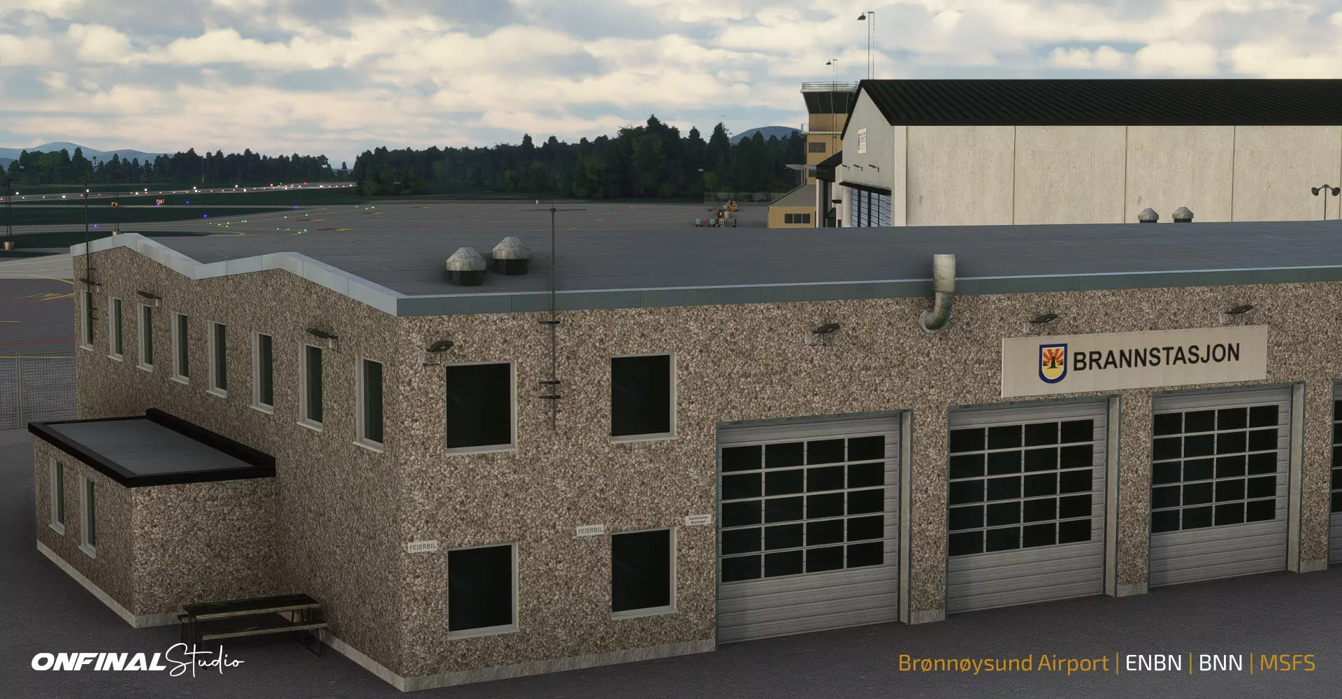 Аэропорт ENBN ( Брённёйсунд, Норвегия )