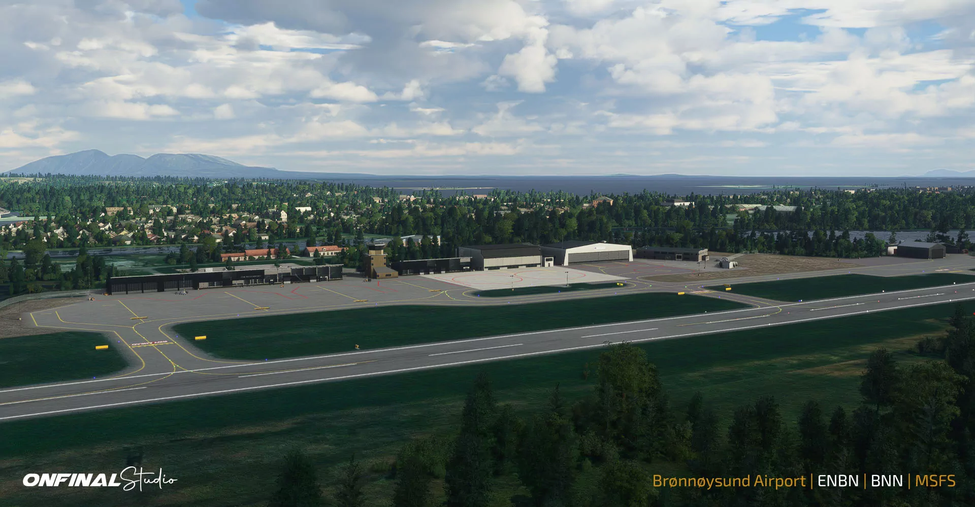 Аэропорт ENBN ( Брённёйсунд, Норвегия )