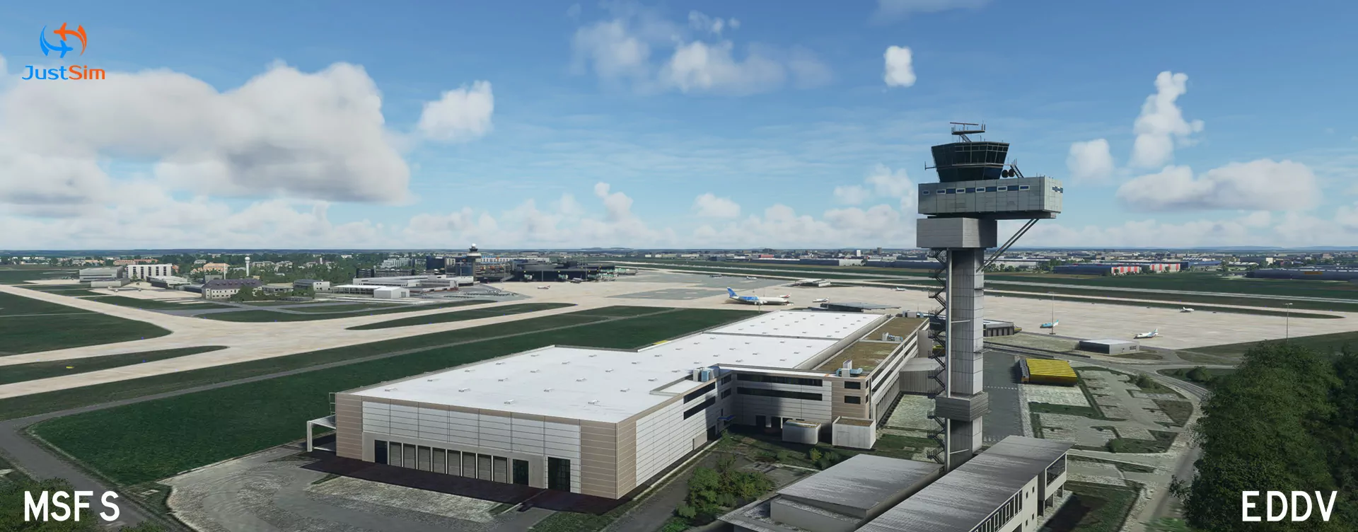 Аэропорт EDDV ( Ганновер, Германия )