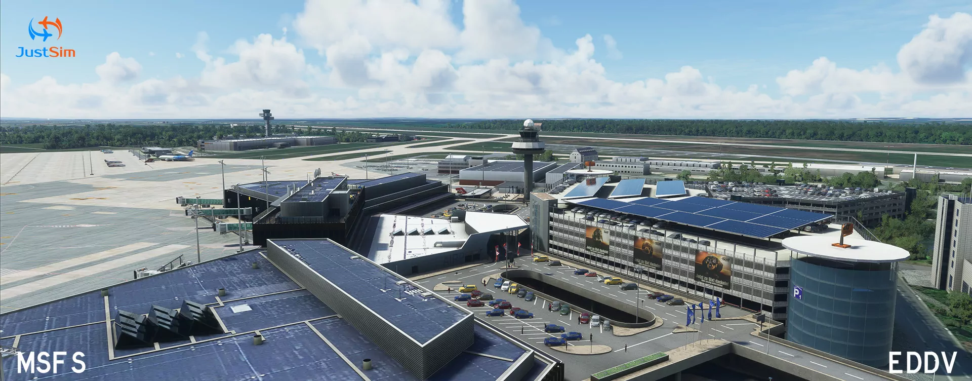 Аэропорт EDDV ( Ганновер, Германия )