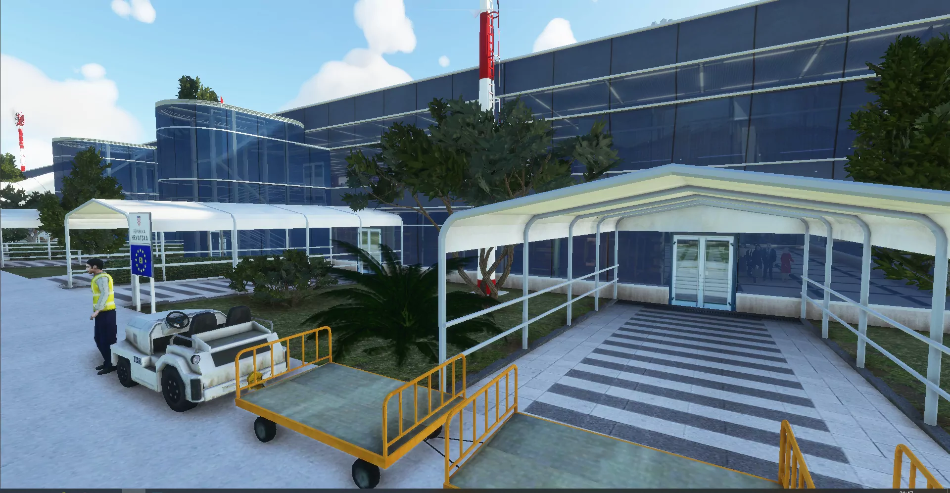 Аэропорт LDSP ( Сплит, Хорватия )