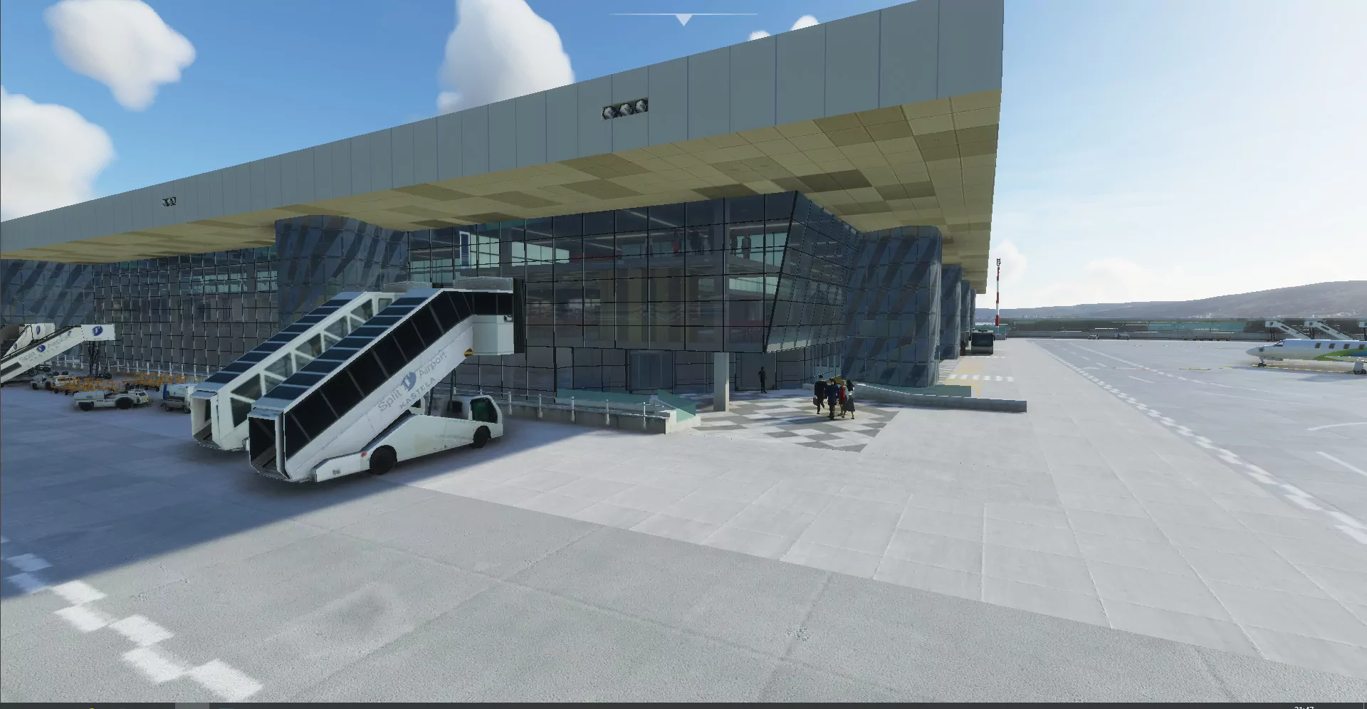 Аэропорт LDSP ( Сплит, Хорватия )