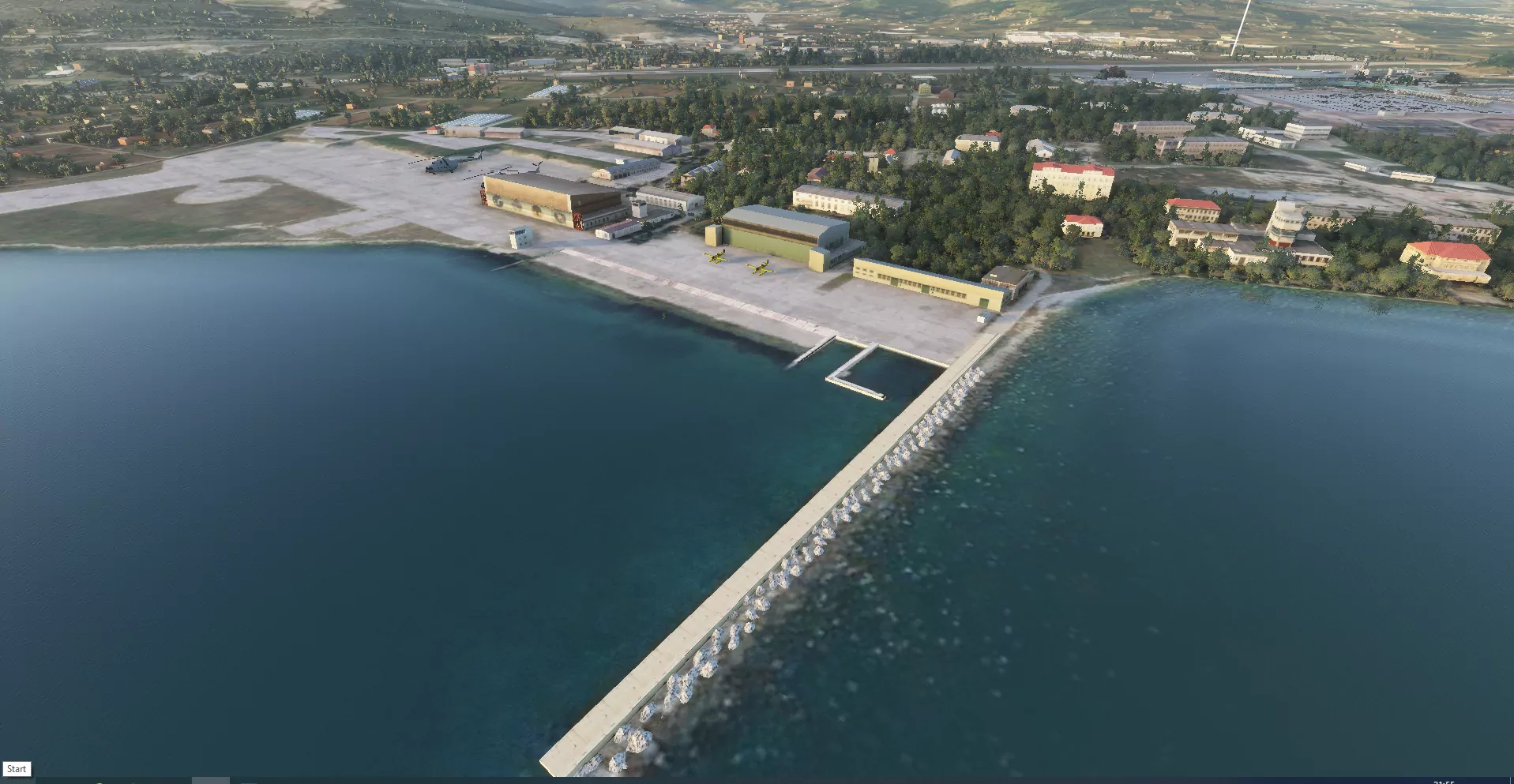 Аэропорт LDSP ( Сплит, Хорватия )