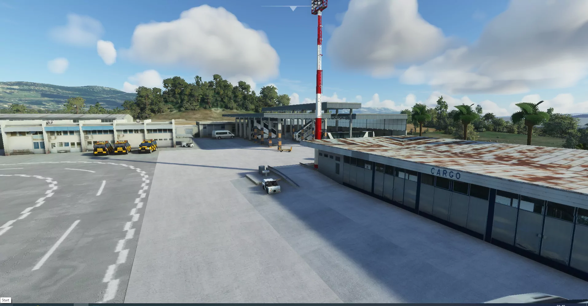 Аэропорт LDSP ( Сплит, Хорватия )