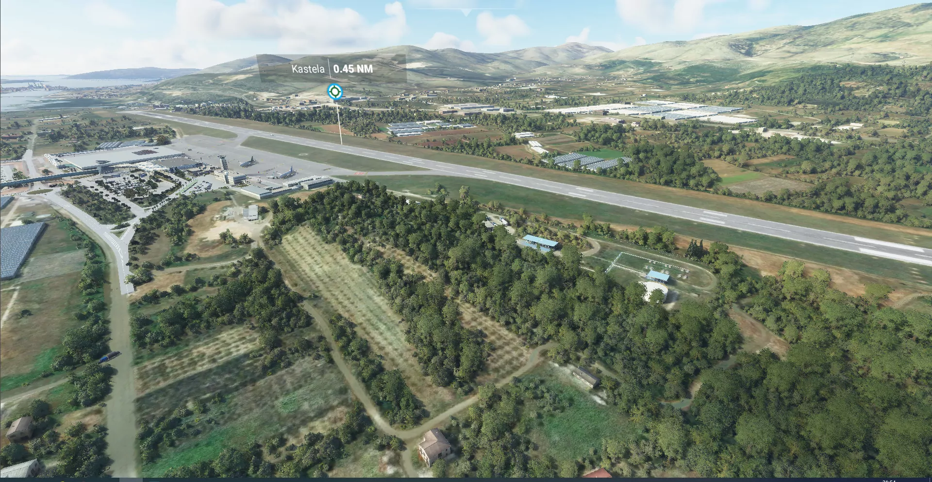 Аэропорт LDSP ( Сплит, Хорватия )