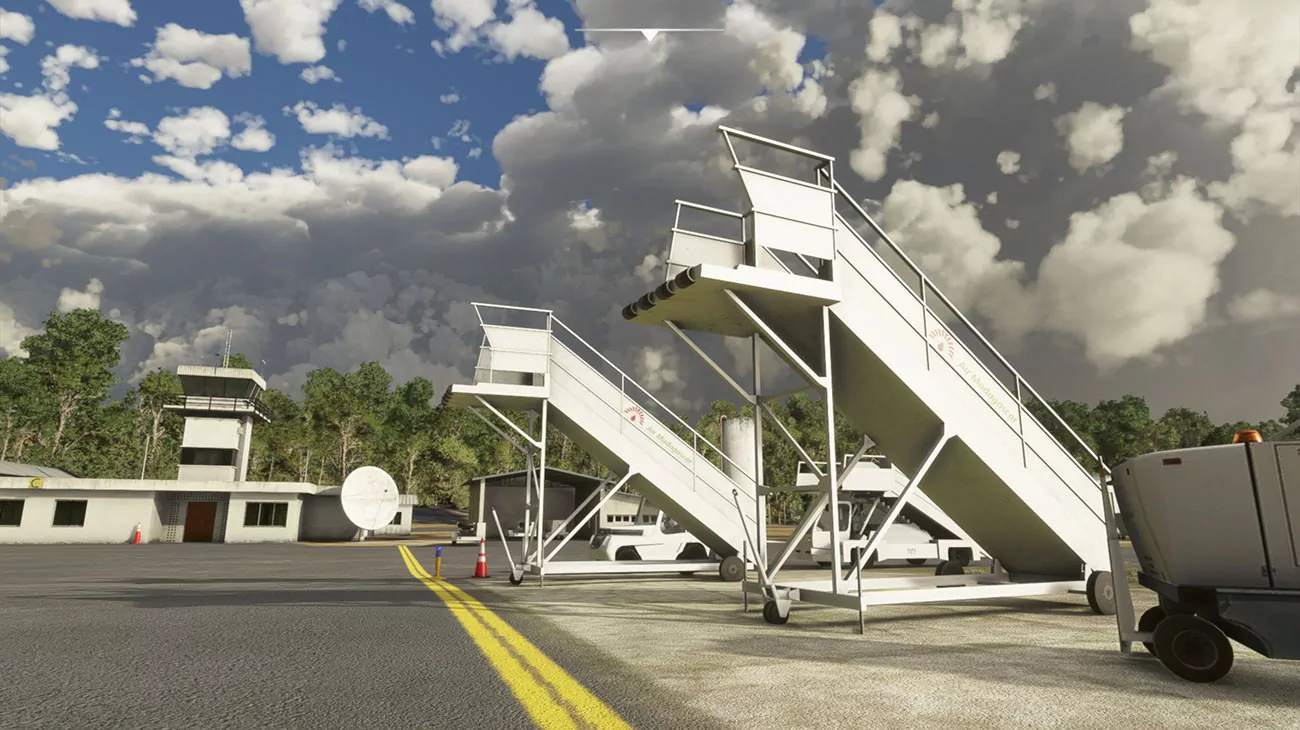 Аэропорт FMNN ( Нуси-Бе, Мадагаскар )