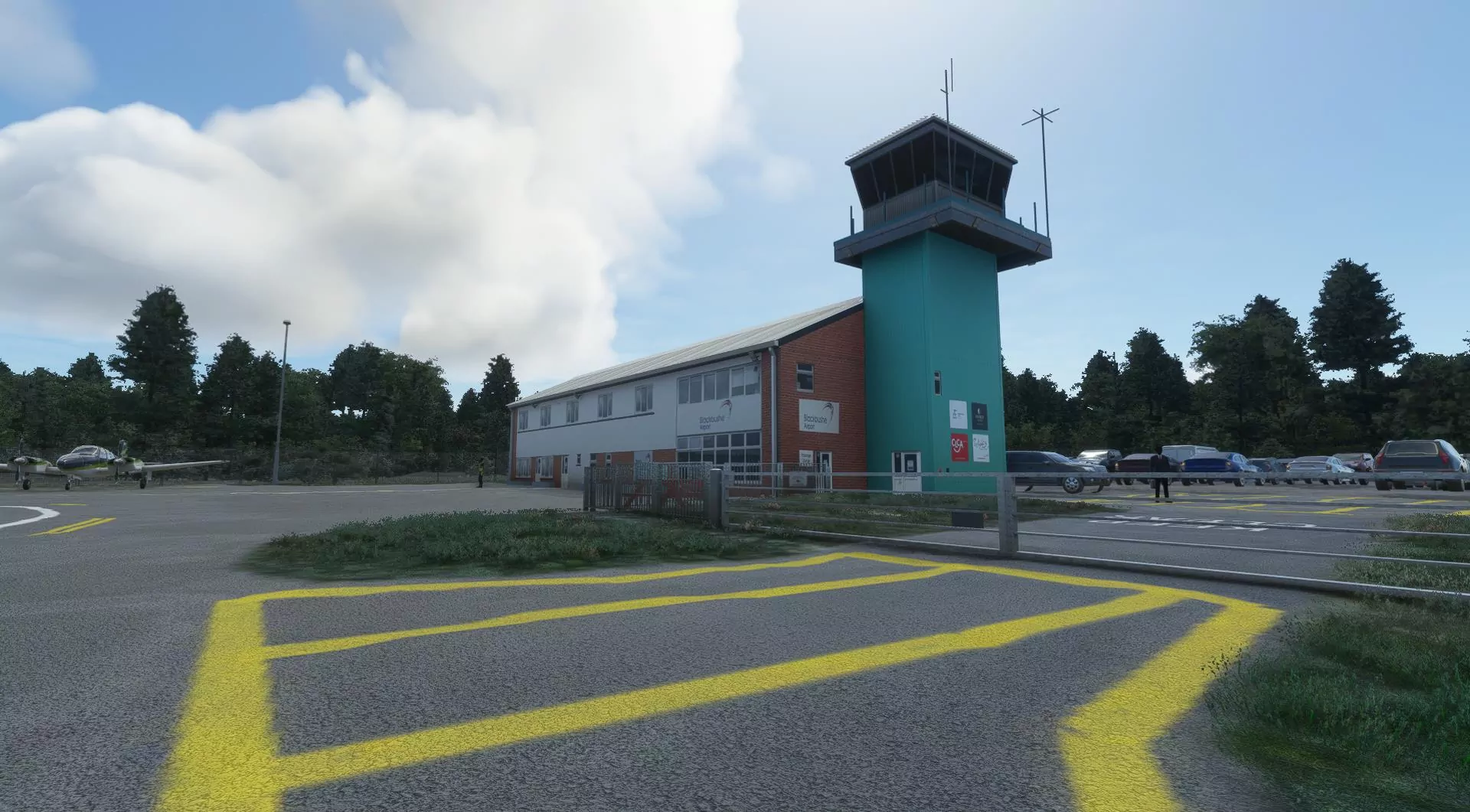 Аэропорт EGLK ( Блэкбуш, Великобритания )