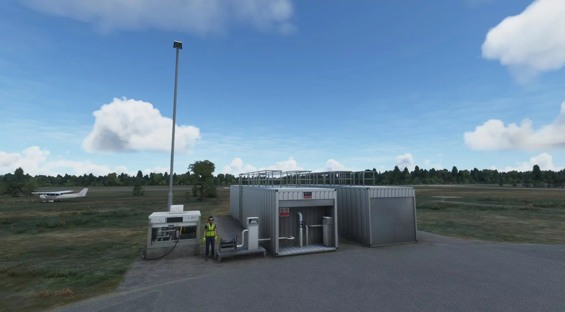 Аэропорт EGLK ( Блэкбуш, Великобритания )