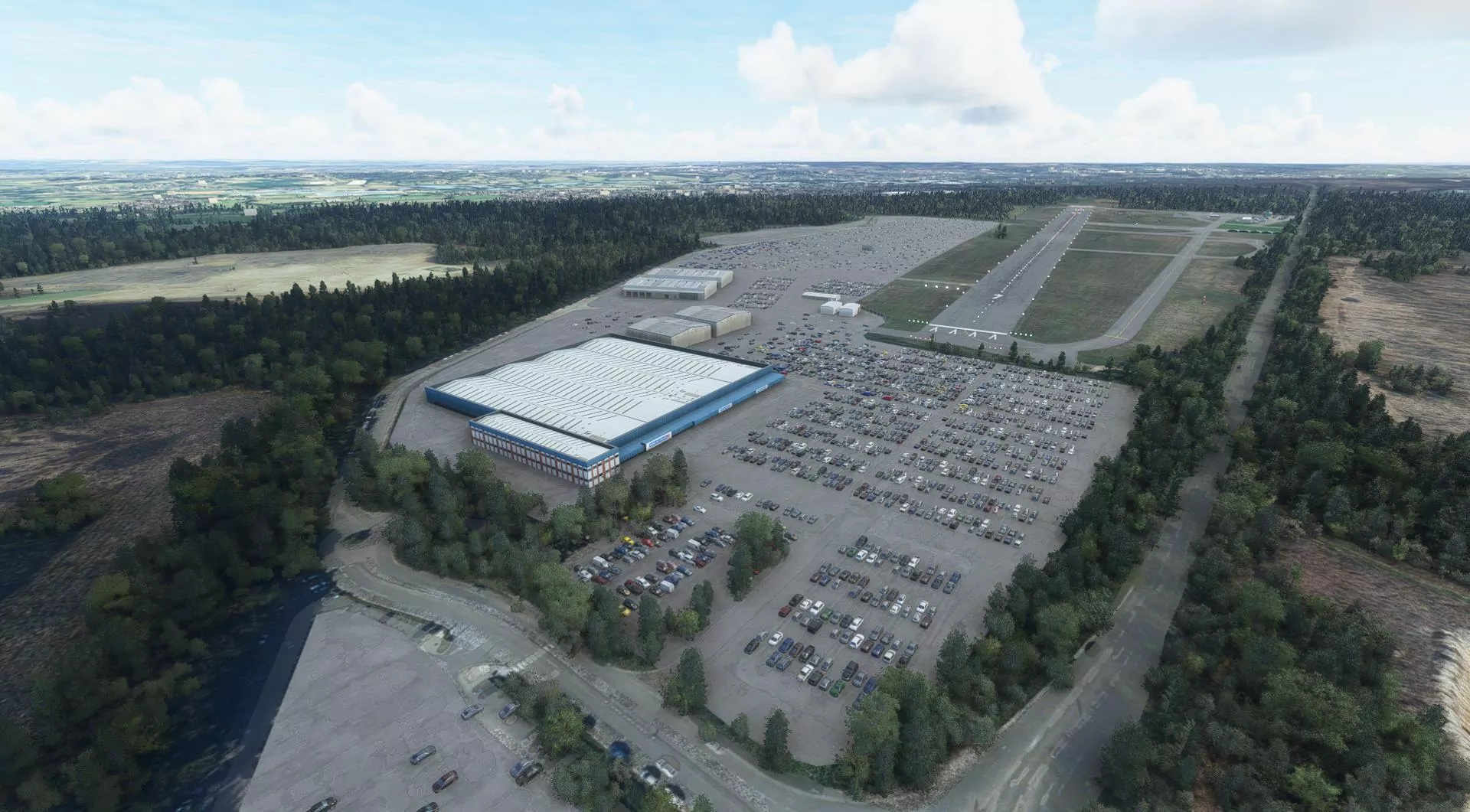 Аэропорт EGLK ( Блэкбуш, Великобритания )