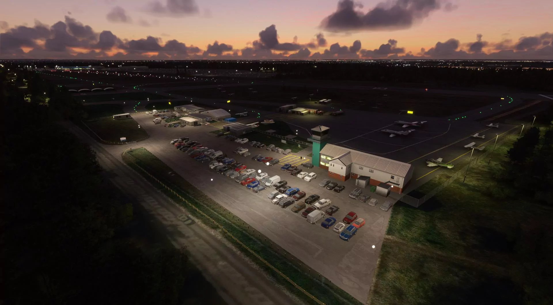 Аэропорт EGLK ( Блэкбуш, Великобритания )