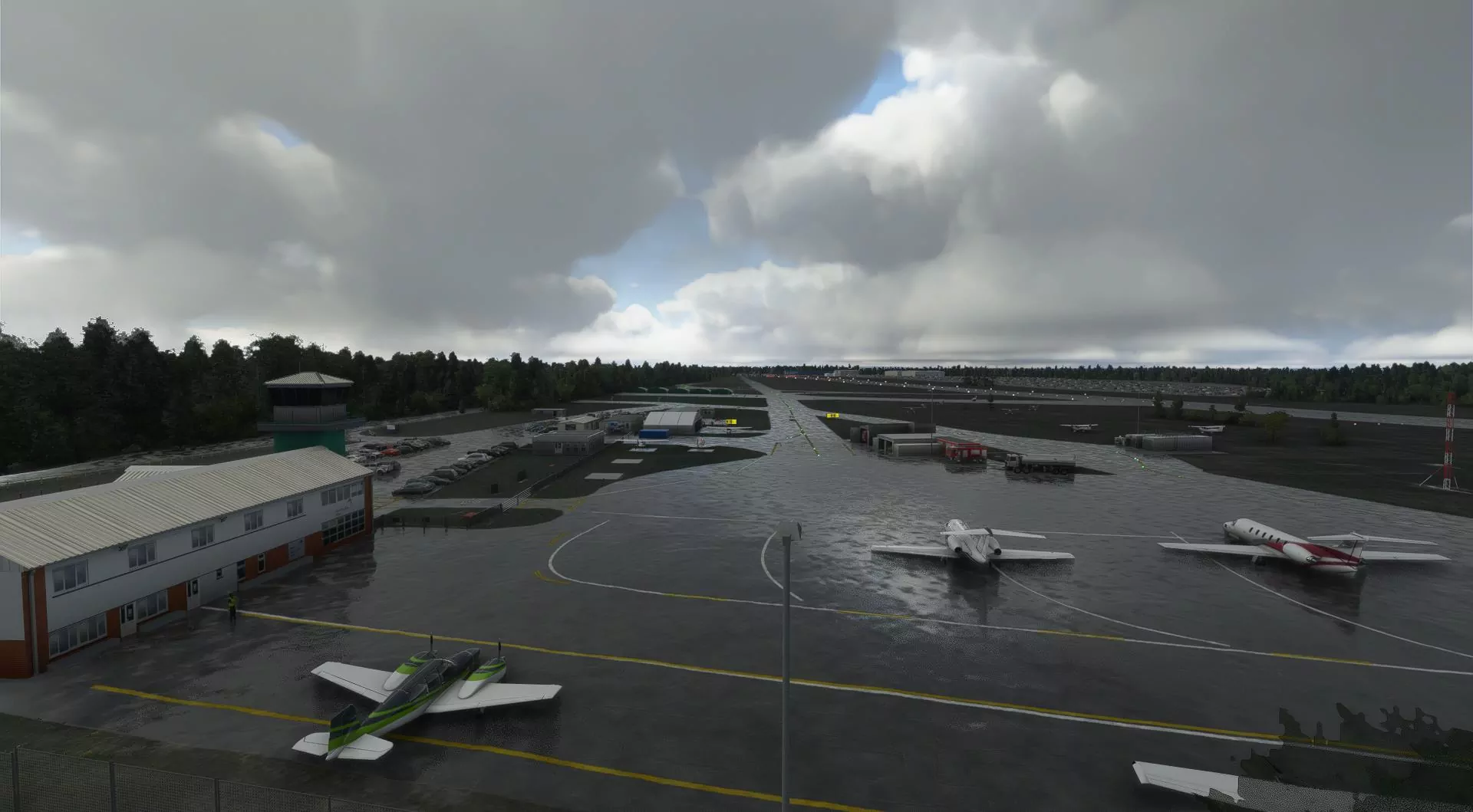 Аэропорт EGLK ( Блэкбуш, Великобритания )