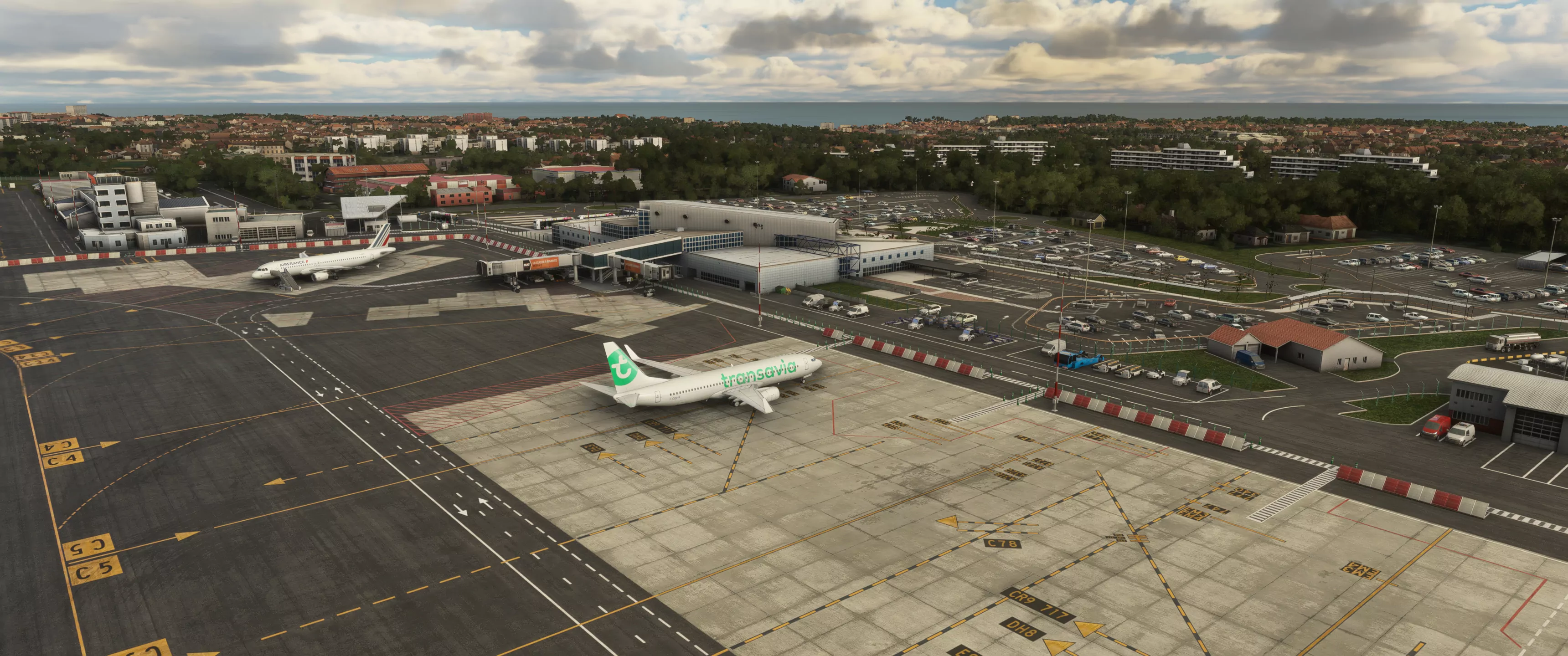 Аэропорт LFBZ ( Биарриц, Франция )