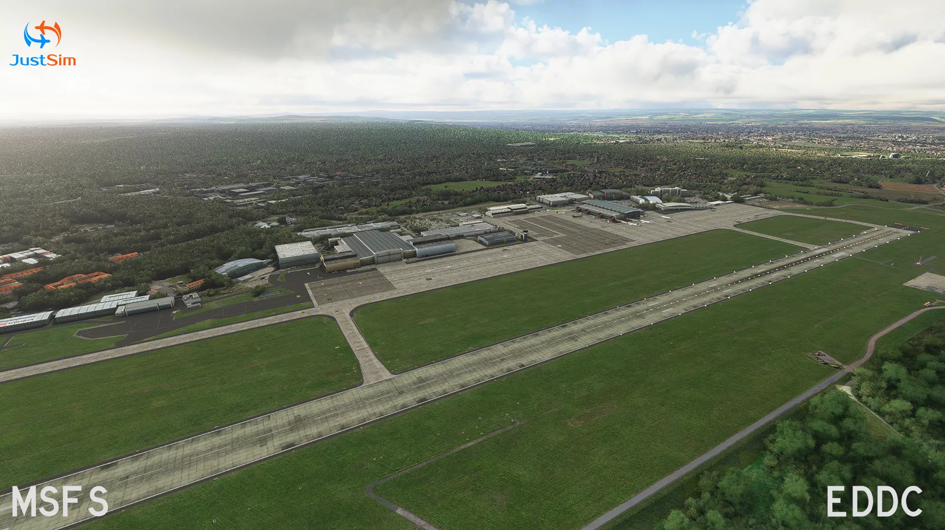 Аэропорт EDDC ( Дрезден, Германия )