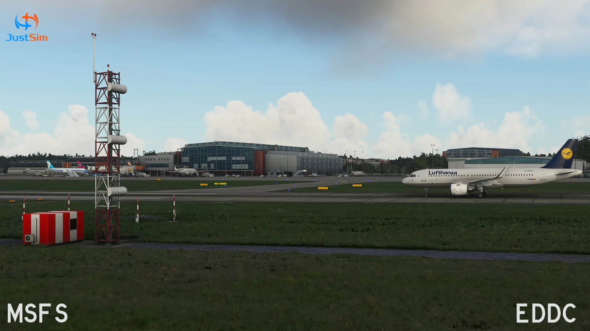 Аэропорт EDDC ( Дрезден, Германия )