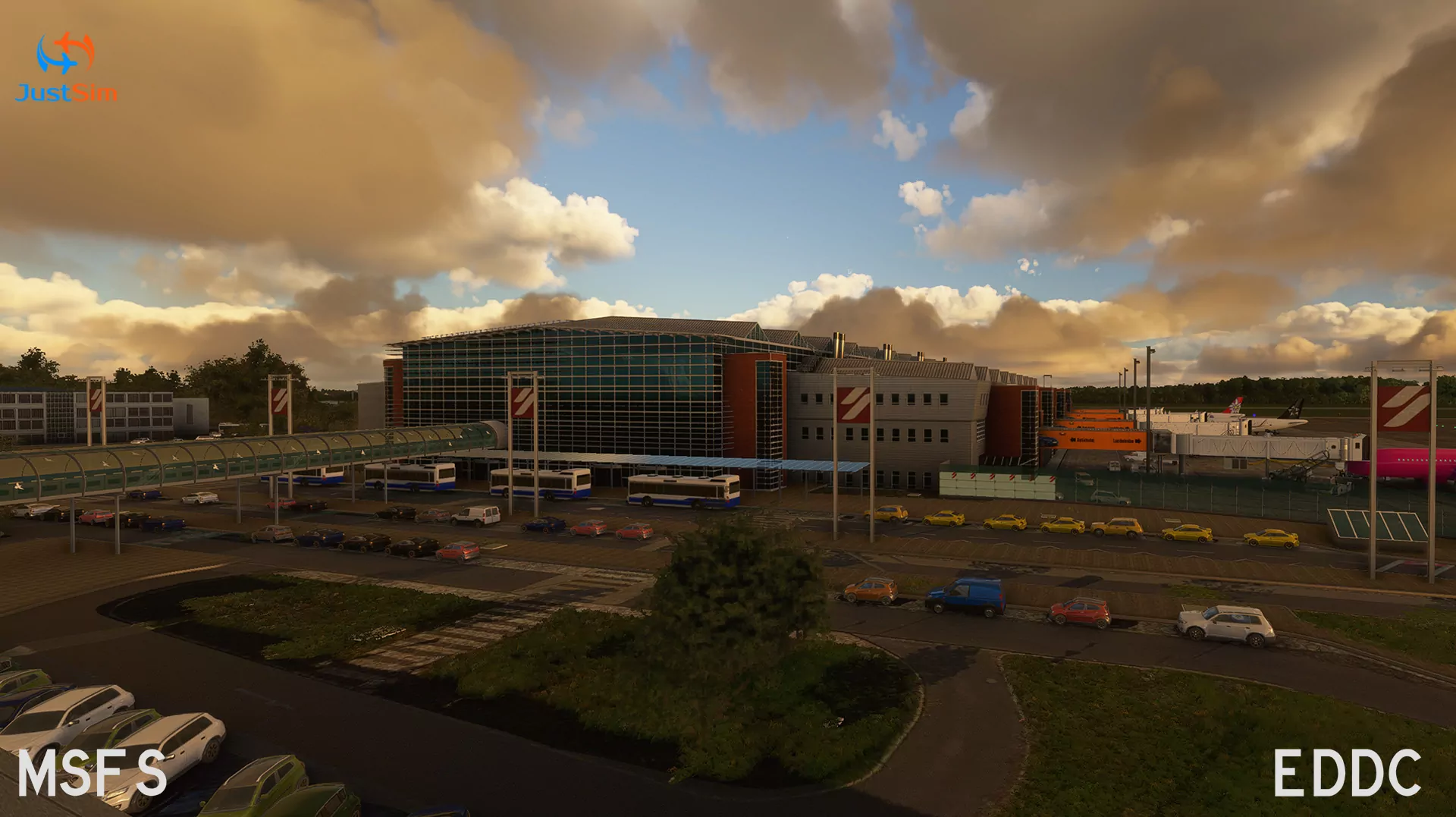 Аэропорт EDDC ( Дрезден, Германия )