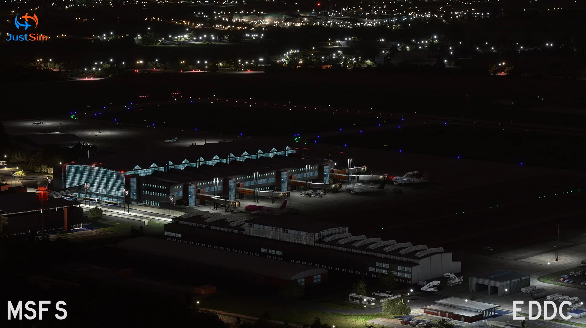 Аэропорт EDDC ( Дрезден, Германия )