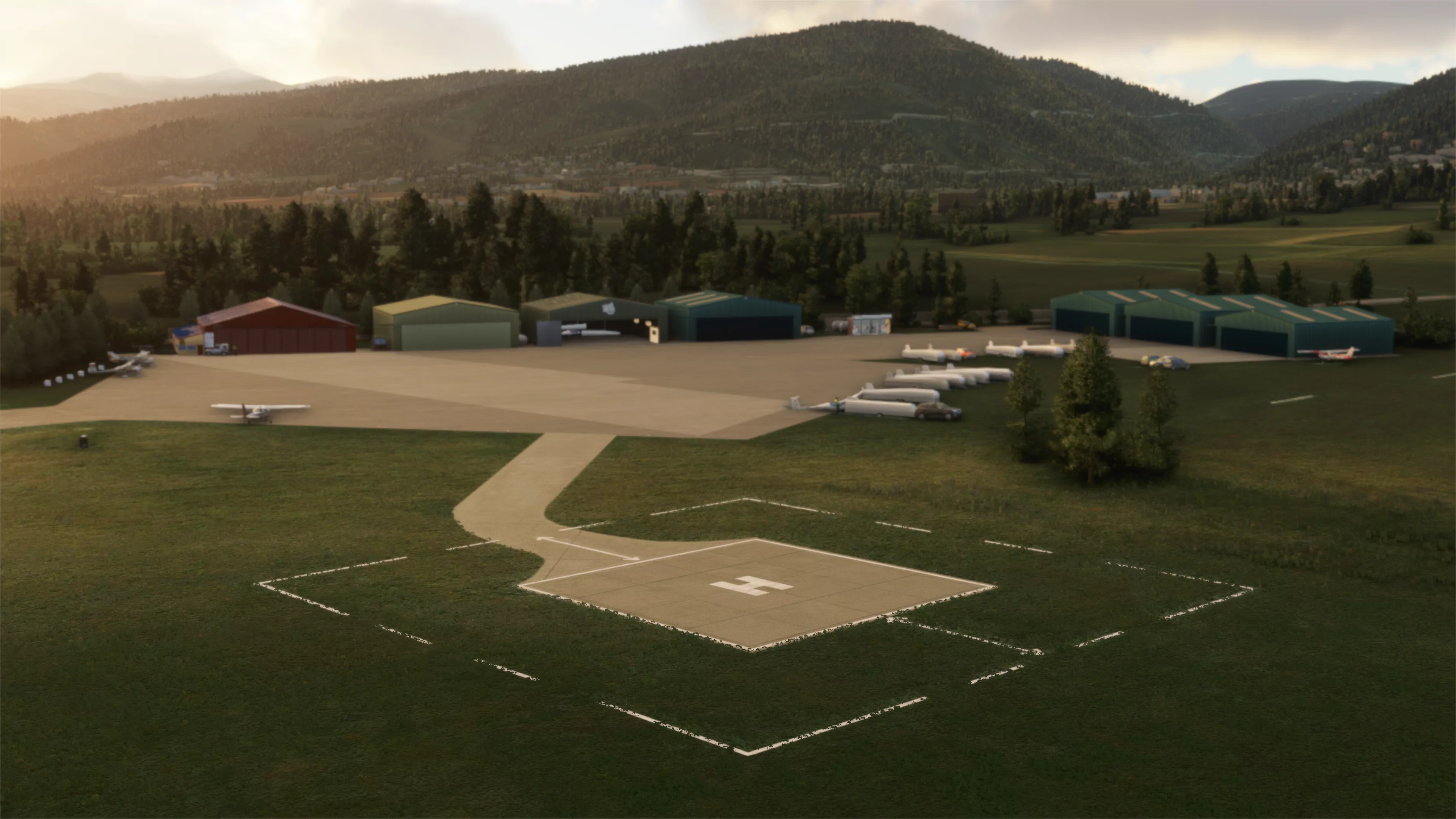 Аэродром LECD ( Ла-Серданья, Испания )