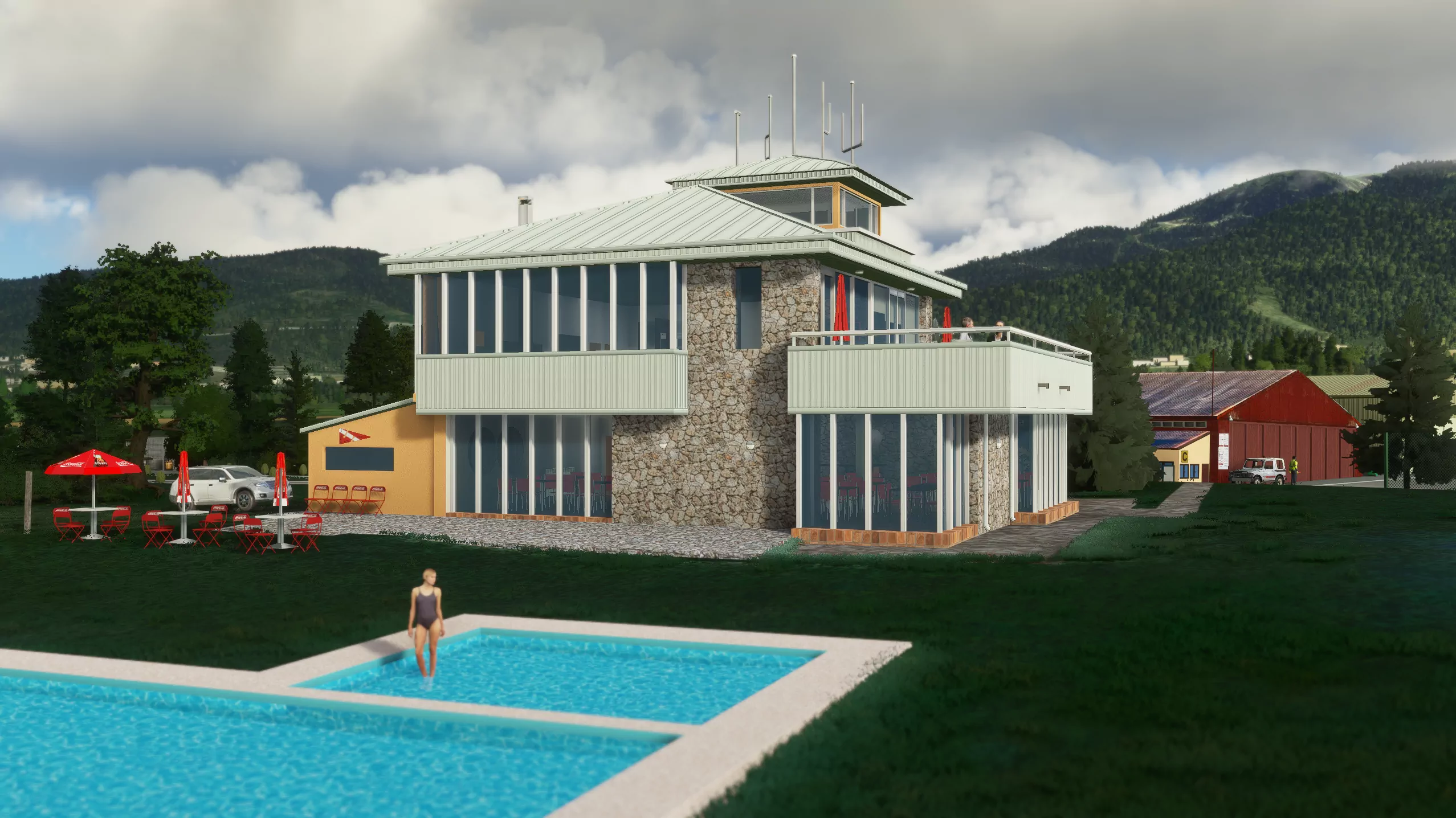 Аэродром LECD ( Ла-Серданья, Испания )