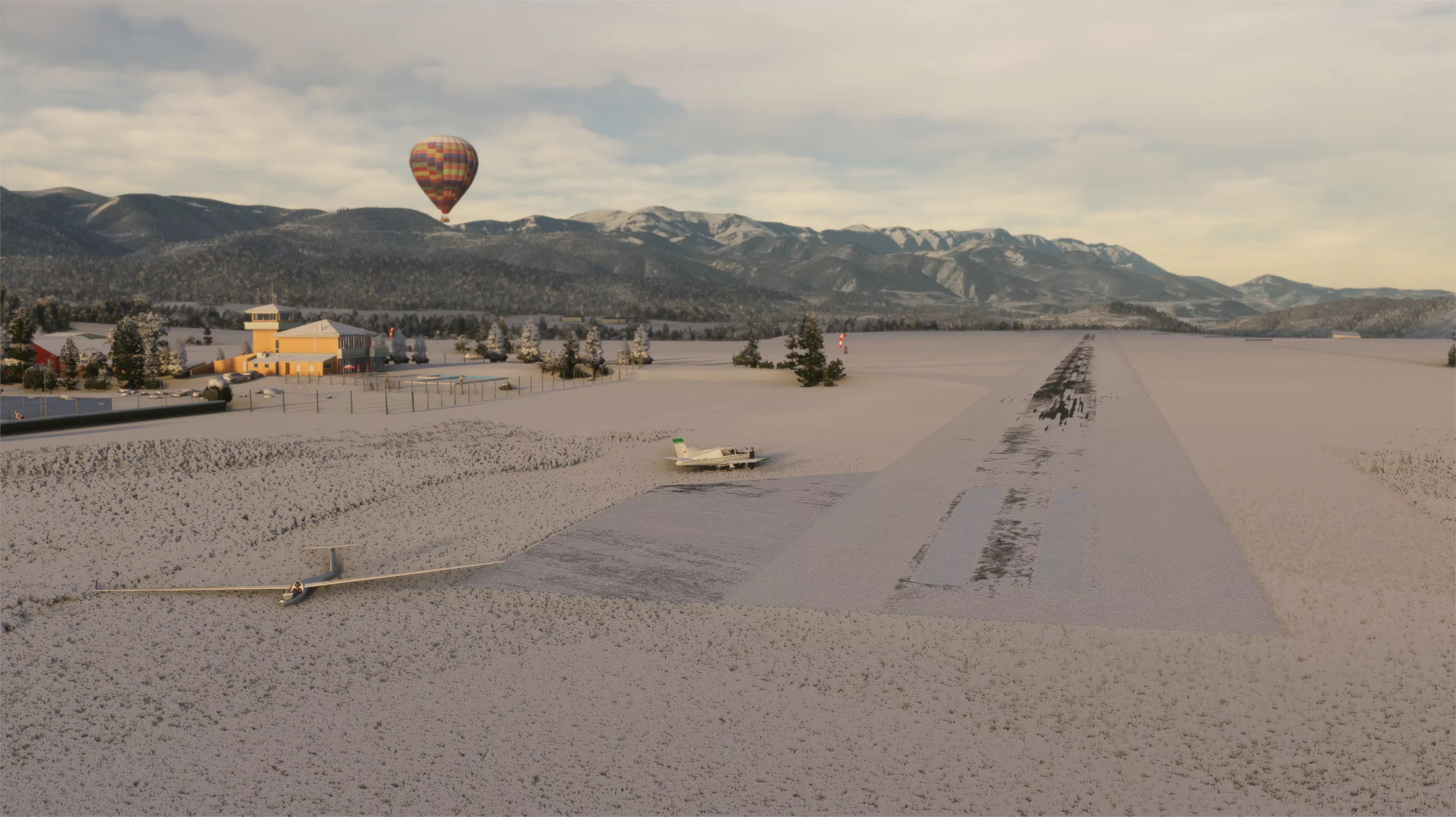 Аэродром LECD ( Ла-Серданья, Испания )