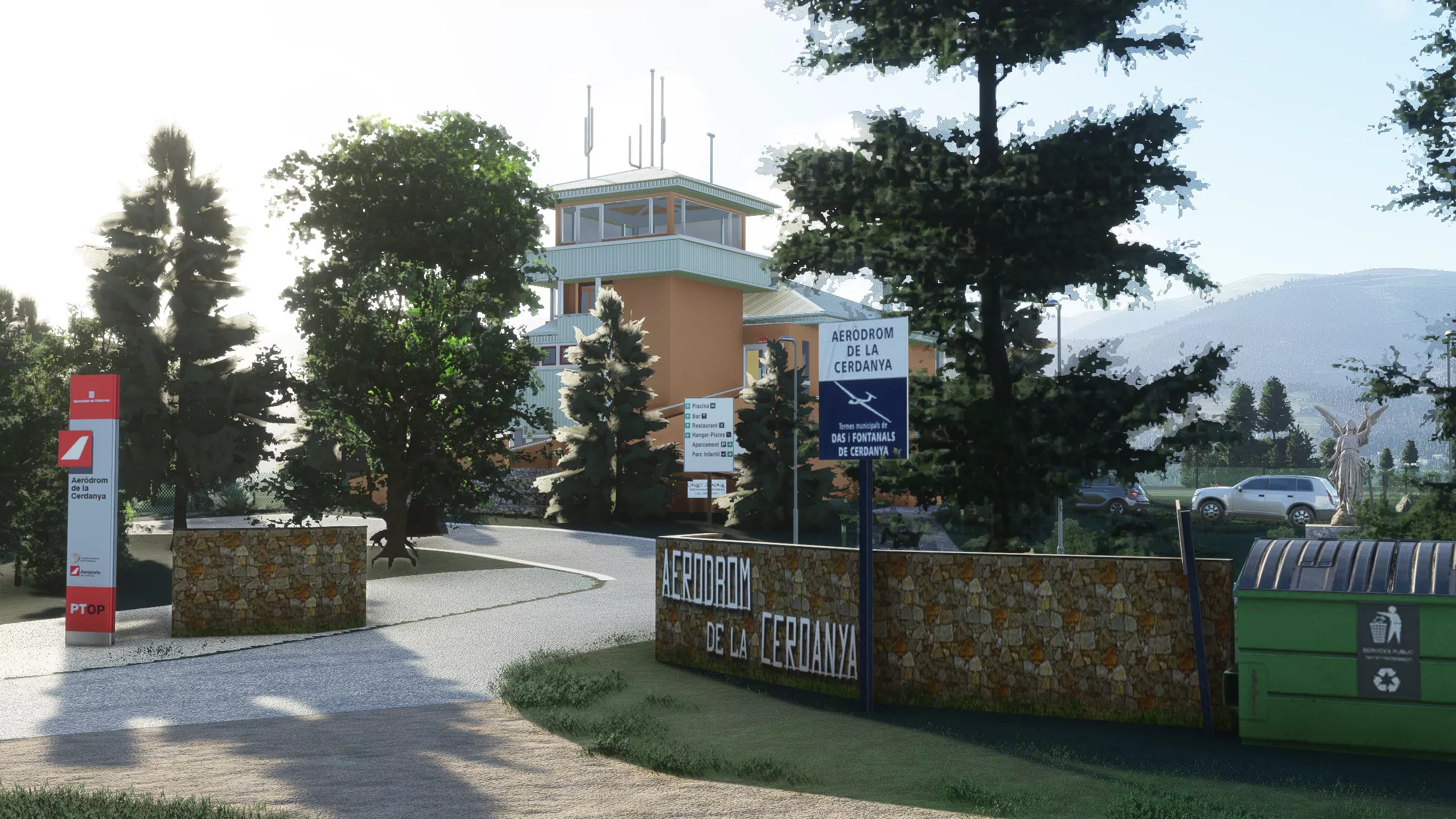 Аэродром LECD ( Ла-Серданья, Испания )